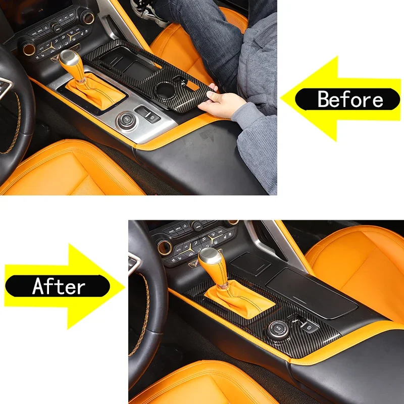 For 2014-2019 Chevrolet Corvette C7 car styling central control gear decorative frame sticker auto parts 1Pcs ABS carbon fiber
For 2014-2019 Chevrolet Corvette C7 car styling central control gear decorative frame sticker auto parts 1Pcs ABS carbon fiber