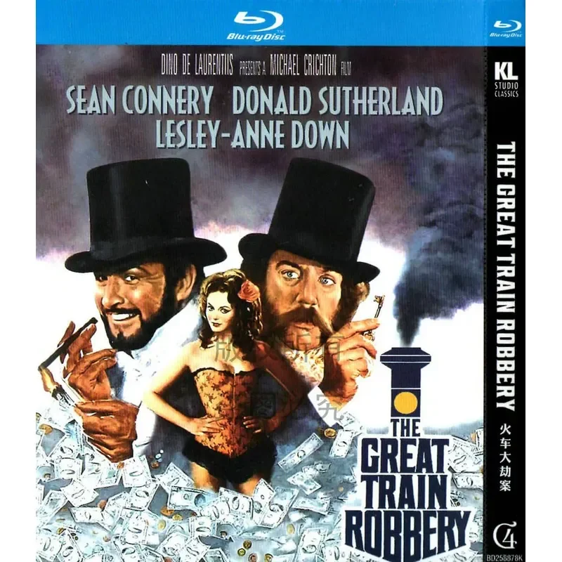 Blu-ray Action Thriller Movie Train Robbery High Definition 1080P 1BD Disc Non-DVD Disc
Blu-ray Action Thriller Movie Train Robbery High Definition 1080P 1BD Disc Non-DVD Disc