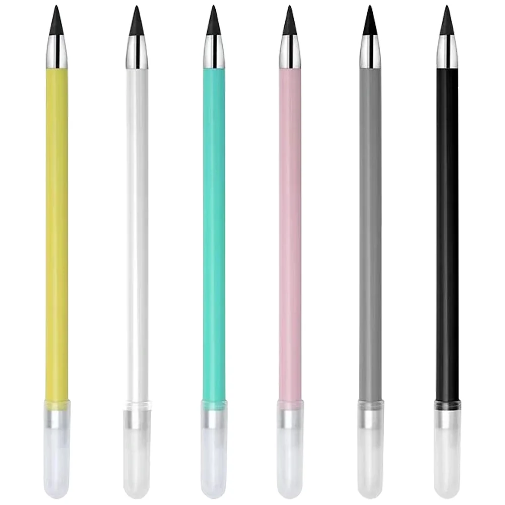 6 Pcs Pastel Black Technology Pencil Pencils for Kids Everlasting with Eraser Drawing Graphite Forever
6 Pcs Pastel Black Technology Pencil Pencils for Kids Everlasting with Eraser Drawing Graphite Forever