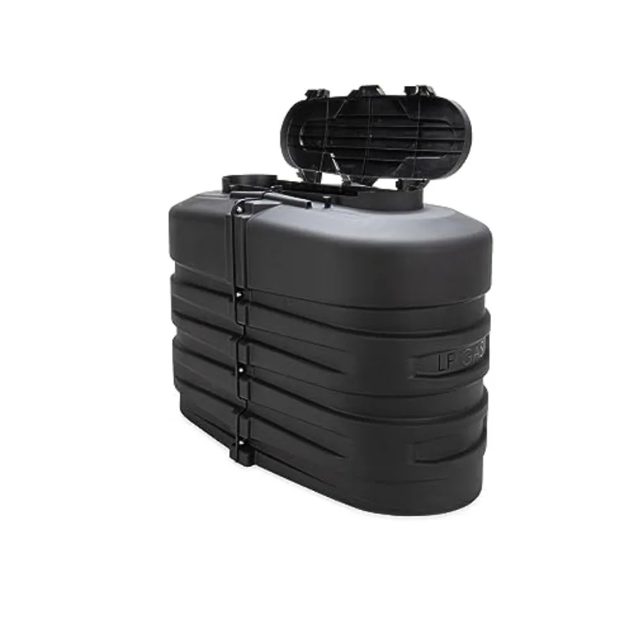 RV Dual Propane Tank Cover - Measures 29.5″W x 15.5″D x 20.5″H - Features Hinged Top Panel for Easy Access - Fits 2 20lb Steel
RV Dual Propane Tank Cover - Measures 29.5″W x 15.5″D x 20.5″H - Features Hinged Top Panel for Easy Access - Fits 2 20lb Steel