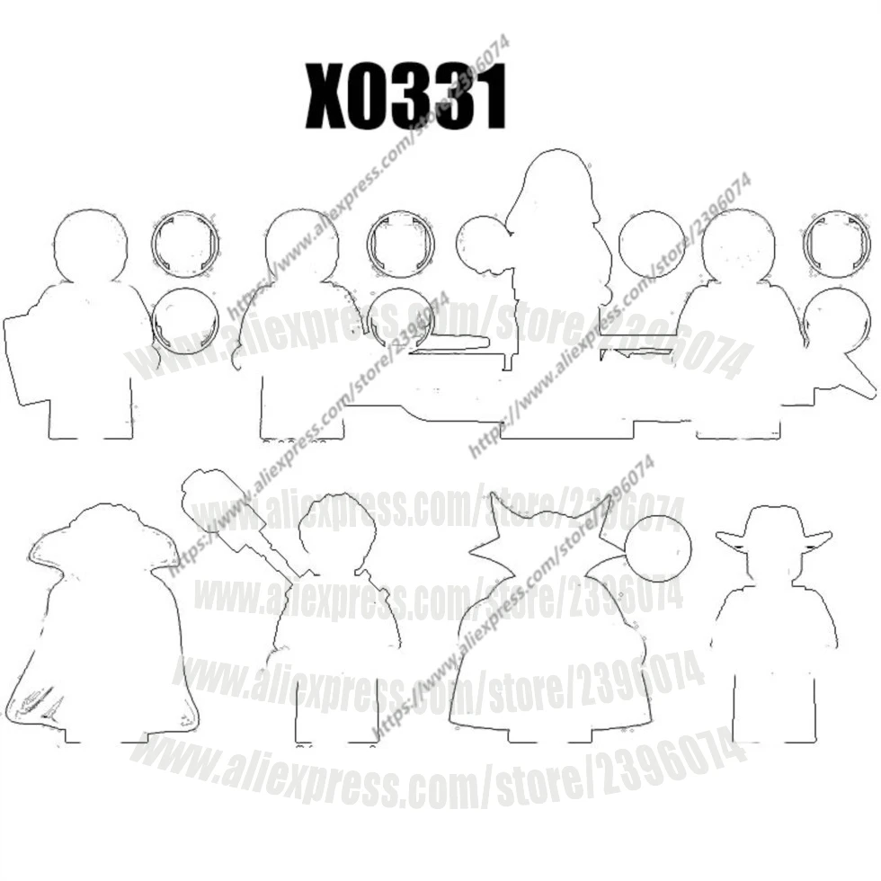 1PCS Action Figures Building Blocks Series X0331 XH1855 XH1856 XH1857 XH1858 XH1859 XH1860 XH1861 XH1862 Gift Toys
1PCS Action Figures Building Blocks Series X0331 XH1855 XH1856 XH1857 XH1858 XH1859 XH1860 XH1861 XH1862 Gift Toys