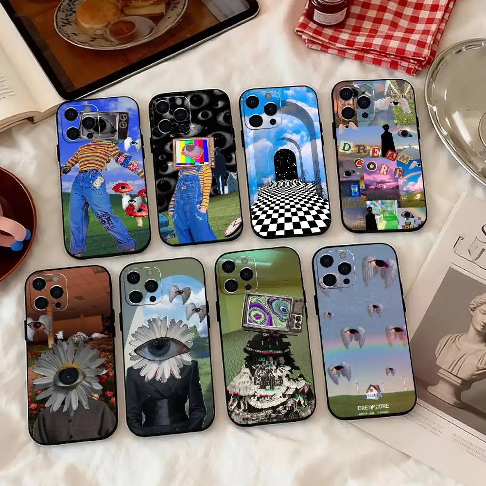 V-Vintage Dreamcores Phone Case For iPhone 17,16,15,14,13,12,11 Plus,Pro Max,XS,Soft Silicone Black Cover
V-Vintage Dreamcores Phone Case For iPhone 17,16,15,14,13,12,11 Plus,Pro Max,XS,Soft Silicone Black Cover