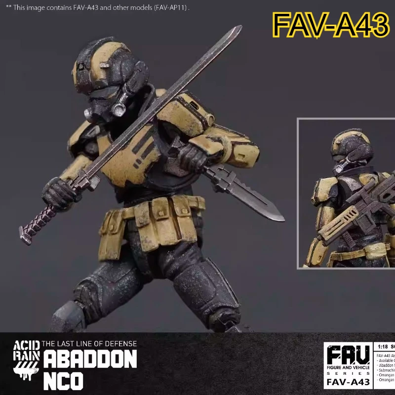 В наличии оригинальная Acid Rain War FAV-A43 A43 Abaddon NC0 1/18 3,75 фигурка солдата коллекция игрушек подарок
В наличии оригинальная Acid Rain War FAV-A43 A43 Abaddon NC0 1/18 3,75 фигурка солдата коллекция игрушек подарок