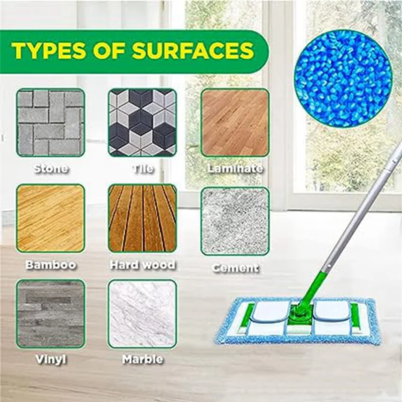Suitable For Swiffer Sweeper Mop Replacement Cloth Wet And Dry Dual-Use Strap-Type Mop Head Parts
Suitable For Swiffer Sweeper Mop Replacement Cloth Wet And Dry Dual-Use Strap-Type Mop Head Parts