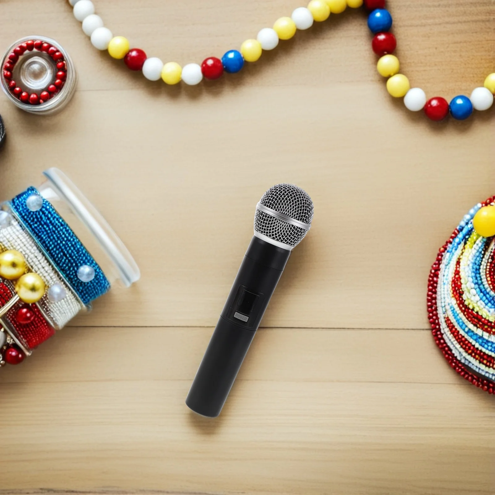 Fake Microphone Prop Realistic Texture Kids Stage Mic Comfort Grip for Theater School Play Birthday Party Games Pretend
Fake Microphone Prop Realistic Texture Kids Stage Mic Comfort Grip for Theater School Play Birthday Party Games Pretend