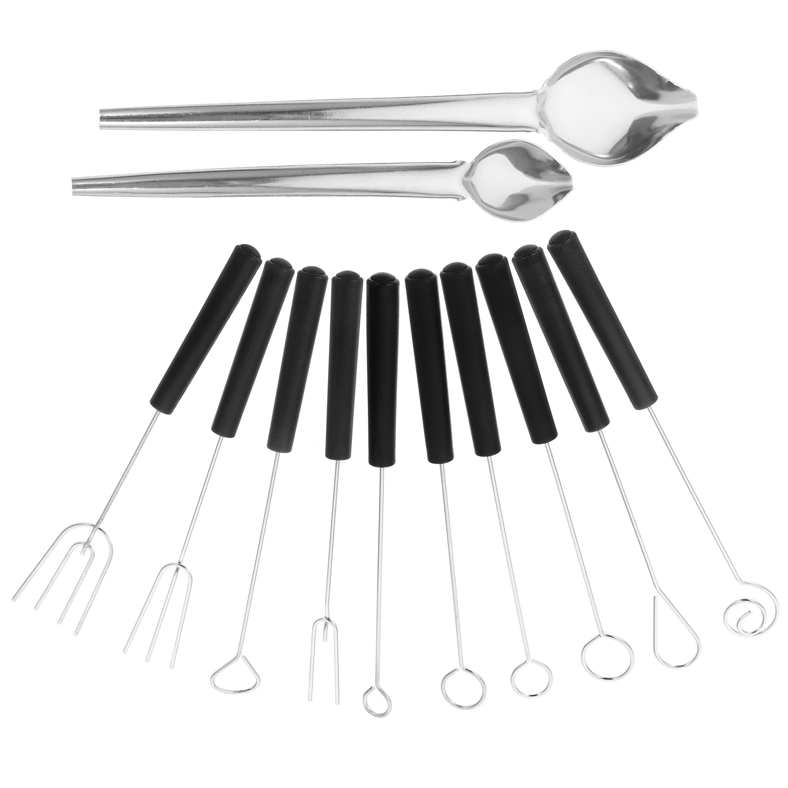 1 set Stainless Steel Sauce Painting Spoon Set Chocolate Dipping Tools Cake Decor Candy Making Supplies Kitchen Baking Utensils
1 set Stainless Steel Sauce Painting Spoon Set Chocolate Dipping Tools Cake Decor Candy Making Supplies Kitchen Baking Utensils