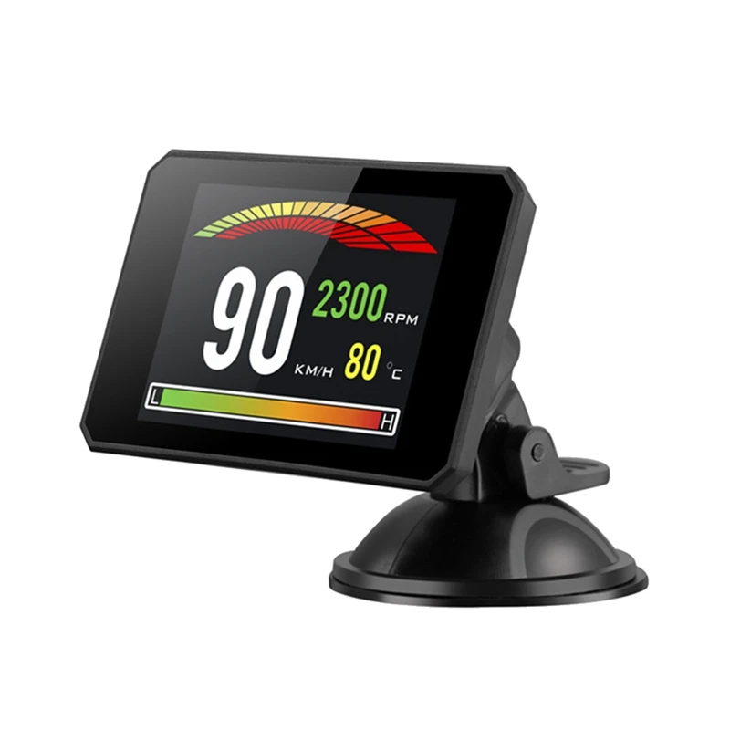 Автомобильный бортовой компьютер P16 OBD2, цифровой измеритель скорости и оборотов в минуту, инструмент для диагностики автомобиля, сигнализация напряжения и температуры воды
Автомобильный бортовой компьютер P16 OBD2, цифровой измеритель скорости и оборотов в минуту, инструмент для диагностики автомобиля, сигнализация напряжения и температуры воды