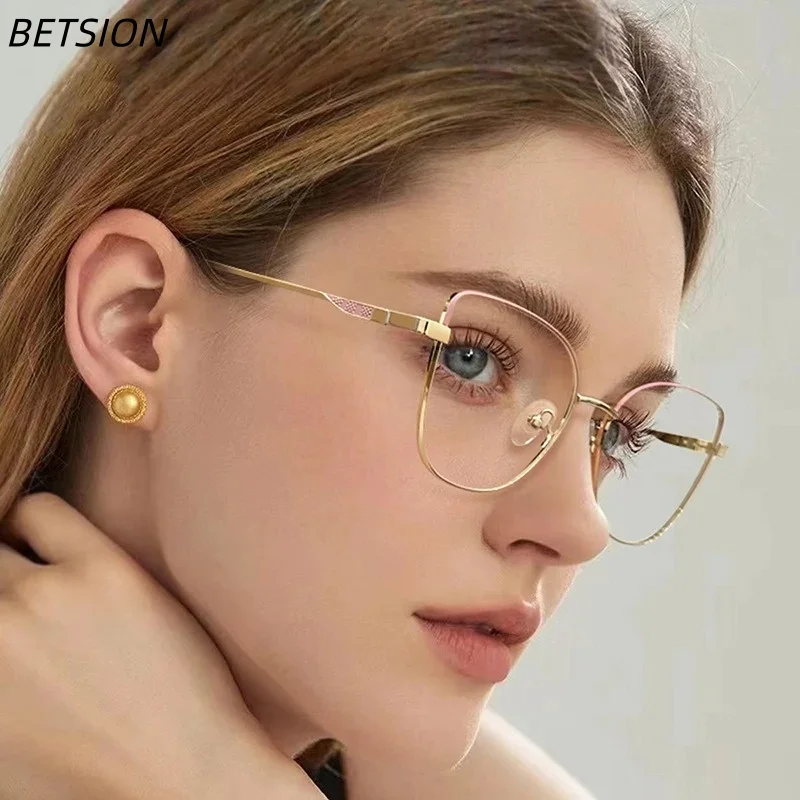 BETSION Fashion Retro Artistic & Minimalist Metal Reading Glasses Myopia Spring Hinge Blue Light Blocking Presbyopia #6954
BETSION Fashion Retro Artistic & Minimalist Metal Reading Glasses Myopia Spring Hinge Blue Light Blocking Presbyopia #6954