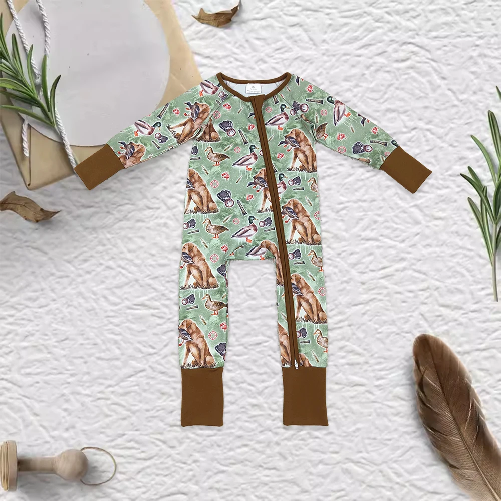 9.16Y Hunting Season Romper Winter Toddle Baby Boy Long Sleeve Duck Call Wholesale Kids Boutique Clothes Factory winter Romper
9.16Y Hunting Season Romper Winter Toddle Baby Boy Long Sleeve Duck Call Wholesale Kids Boutique Clothes Factory winter Romper