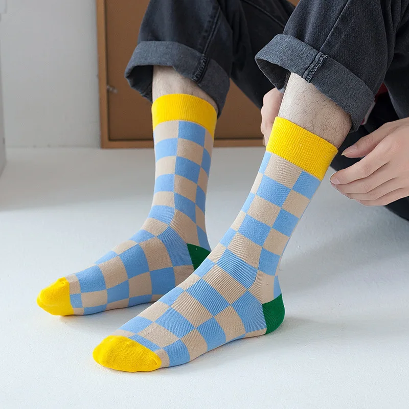 Men Women Couples Socks Unisex Male Cotton Socks Female Checkboard Plaid Hip Hop Sports Harajuku Short Socks Calcetines Meia Sox
Men Women Couples Socks Unisex Male Cotton Socks Female Checkboard Plaid Hip Hop Sports Harajuku Short Socks Calcetines Meia Sox