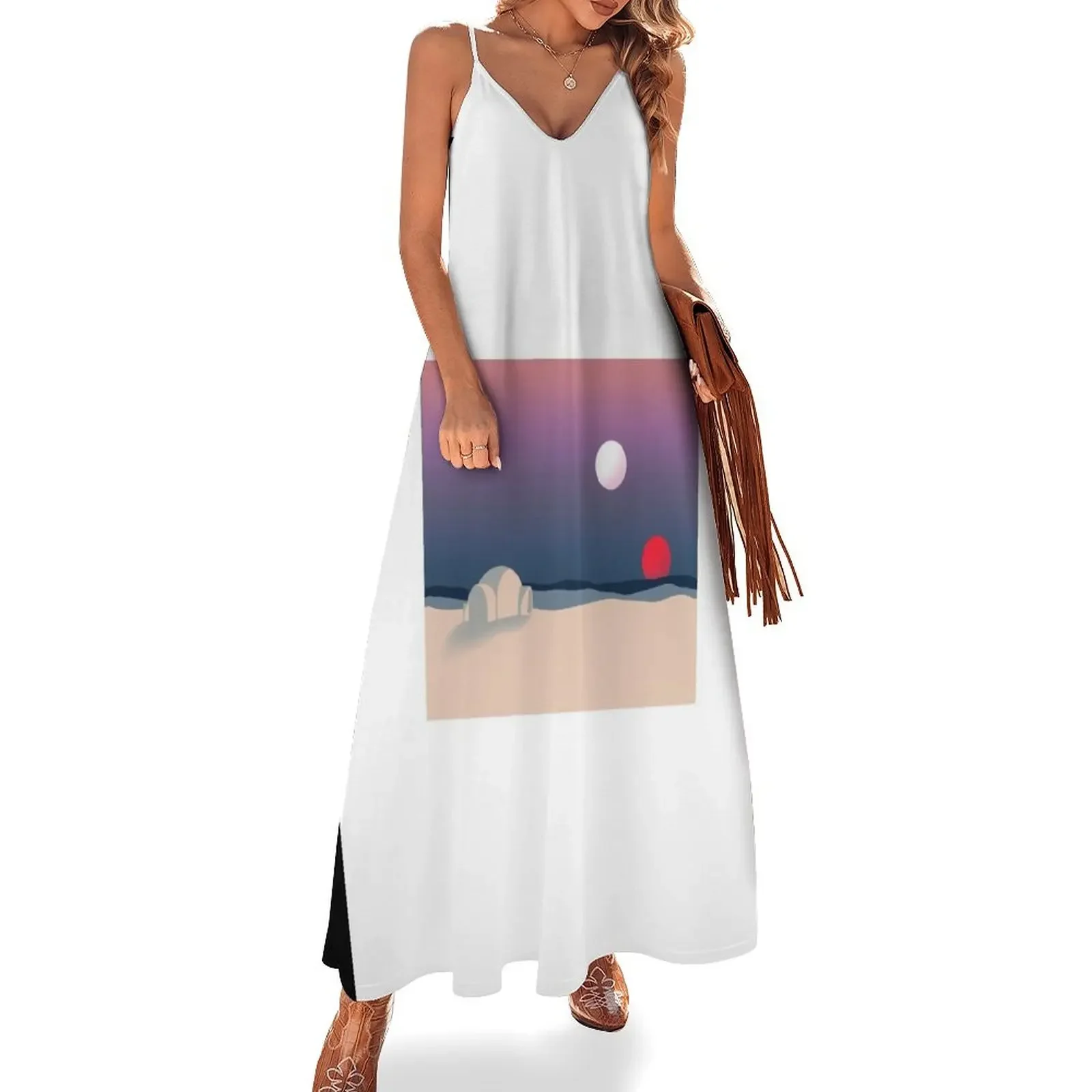 Twin Suns Sleeveless Dress dresses for official occasions beach outfits for women Dress
Twin Suns Sleeveless Dress dresses for official occasions beach outfits for women Dress