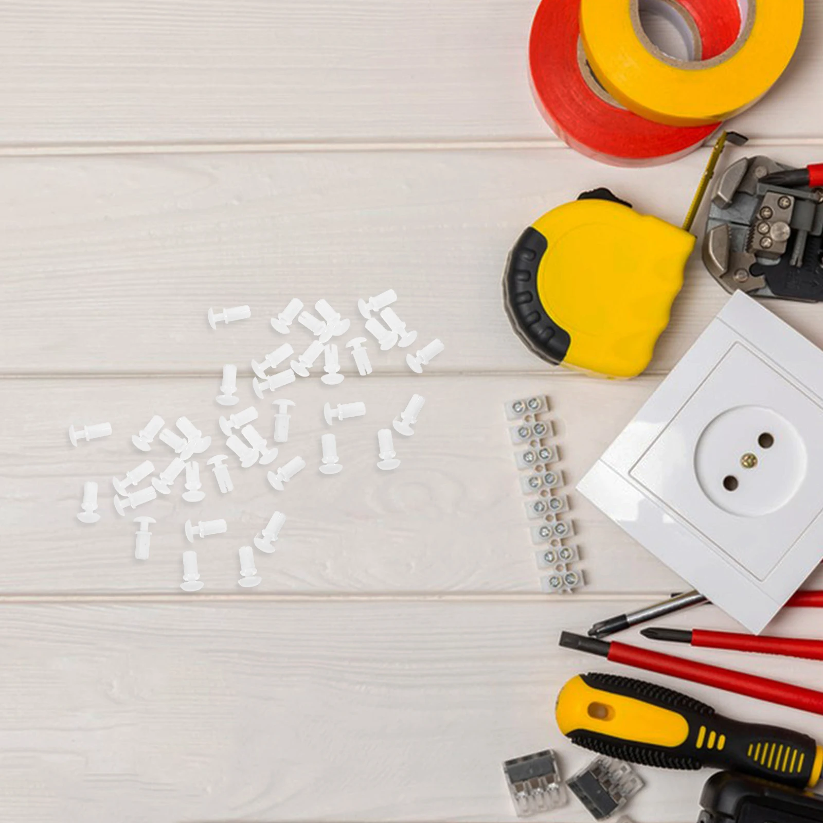 100pcs Plastic Rivets White Auto Push Retainer Clips Car Fastener Insulation Expansion Clips For Microwaves Drywall Door Trim
100pcs Plastic Rivets White Auto Push Retainer Clips Car Fastener Insulation Expansion Clips For Microwaves Drywall Door Trim