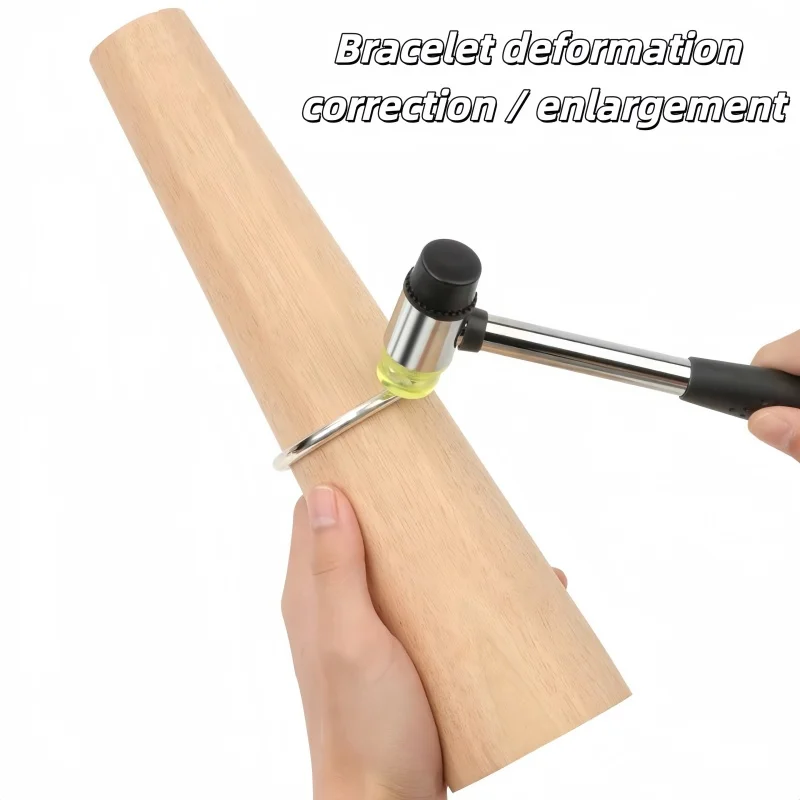DIY Jewelry Tool Solid Wooden Bracelet Rod - Professional Bangle Shaping & Restoration Accessory for Gold/Silver Jewelry
DIY Jewelry Tool Solid Wooden Bracelet Rod - Professional Bangle Shaping & Restoration Accessory for Gold/Silver Jewelry