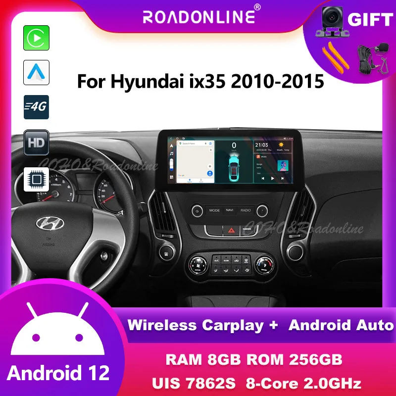 For Hyundai ix35 2010-2015 12.3 screen Android 12 Octa Core 1920*720 8+256G Car Multimedia Player Stereo Receiver Radio
For Hyundai ix35 2010-2015 12.3 screen Android 12 Octa Core 1920*720 8+256G Car Multimedia Player Stereo Receiver Radio