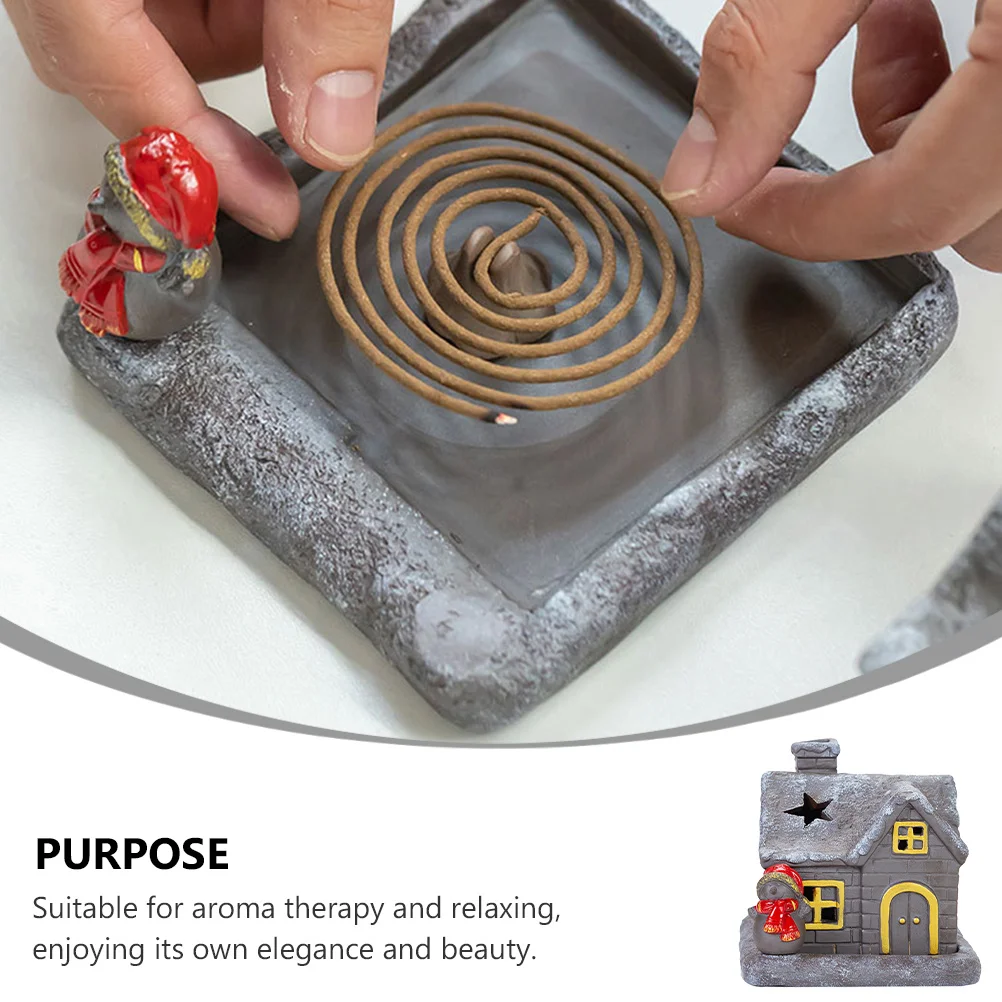 Christmas Theme Ceramic Incense Burner Snow Aroma Holder Xmas Home Decoration Ornament Christmas Theme Incense Burner
Christmas Theme Ceramic Incense Burner Snow Aroma Holder Xmas Home Decoration Ornament Christmas Theme Incense Burner