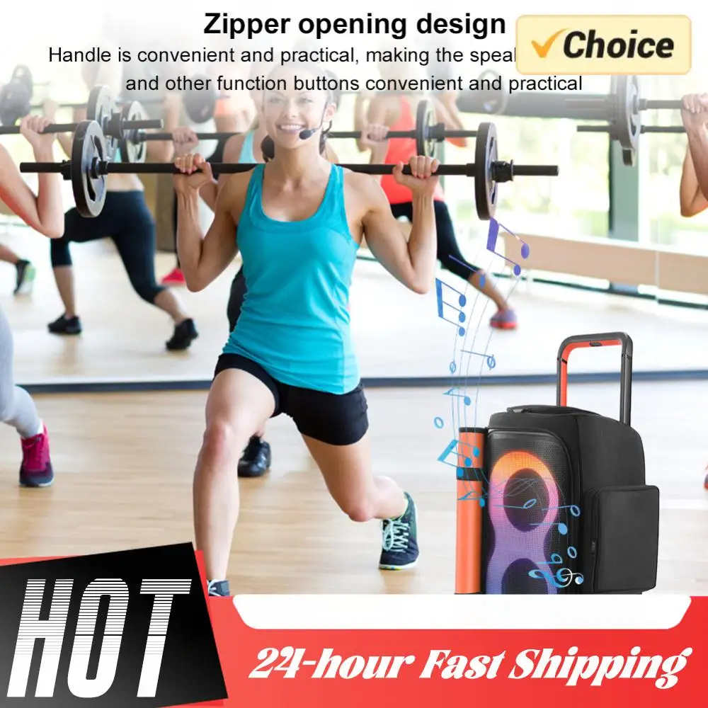Speaker Carry Cover Waterproof Padded Speaker Protective Cover Wear Resist Double-Sided Speaker Storage Bag for PARTYBOX 520
Speaker Carry Cover Waterproof Padded Speaker Protective Cover Wear Resist Double-Sided Speaker Storage Bag for PARTYBOX 520