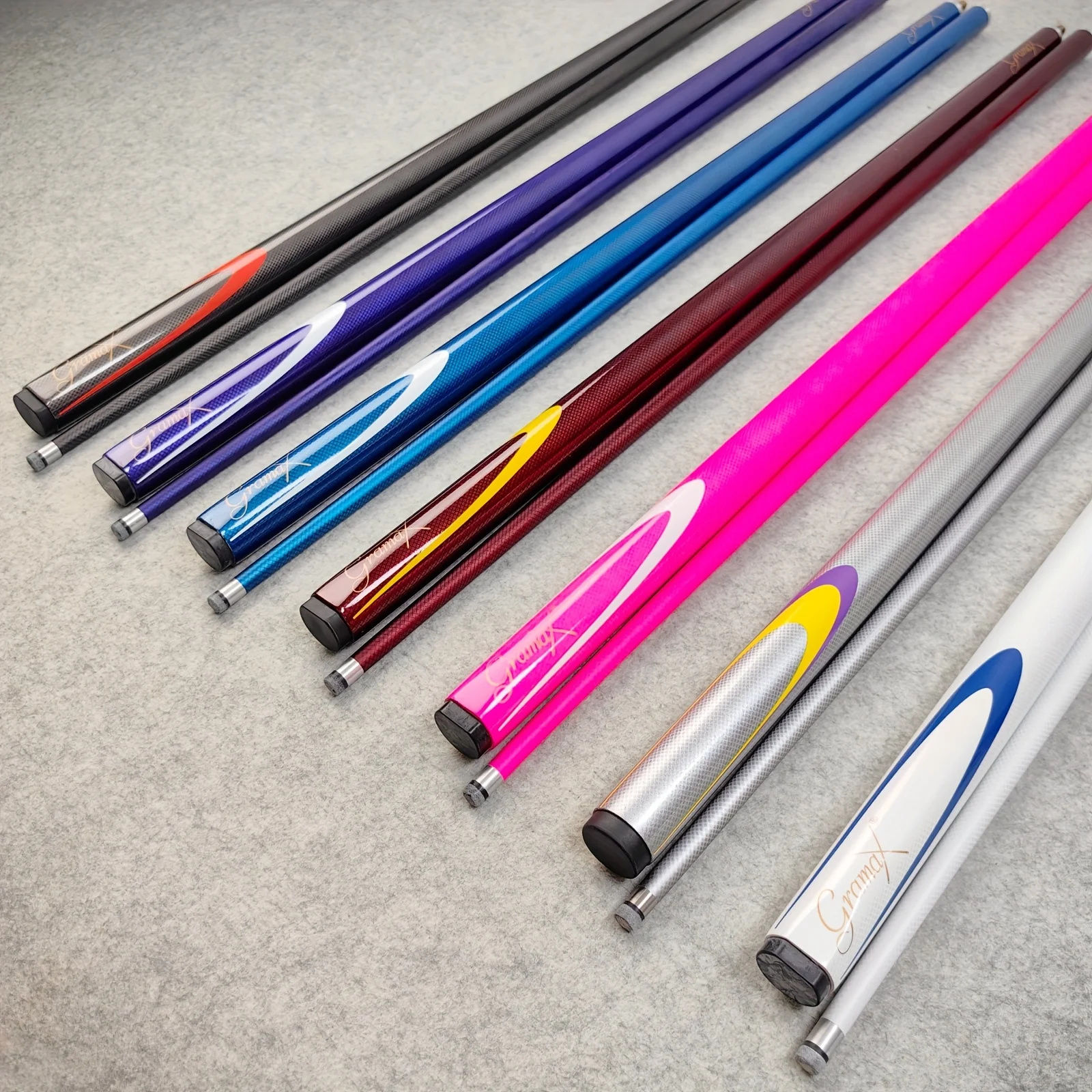 Carbon Fiber Two-in-One English Cue with Small Tip, Snooker Billiard Cue, Available in Multiple Colors
Carbon Fiber Two-in-One English Cue with Small Tip, Snooker Billiard Cue, Available in Multiple Colors