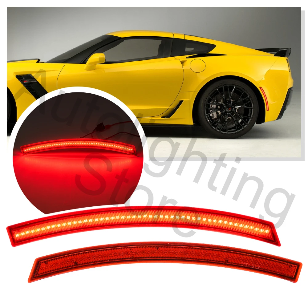2PCS red Lens LED rear Side Marker Light for 2014 2015 2016 2017 2018 2019 Chevrolet Corvette C7 turn signal light
2PCS red Lens LED rear Side Marker Light for 2014 2015 2016 2017 2018 2019 Chevrolet Corvette C7 turn signal light