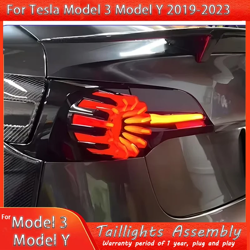 Car Taillights Assembly for Tesla Model 3 Model Y 2019-2023 Led Auto Lamps Upgrade Martin Style Brake Light Accessories
Car Taillights Assembly for Tesla Model 3 Model Y 2019-2023 Led Auto Lamps Upgrade Martin Style Brake Light Accessories
