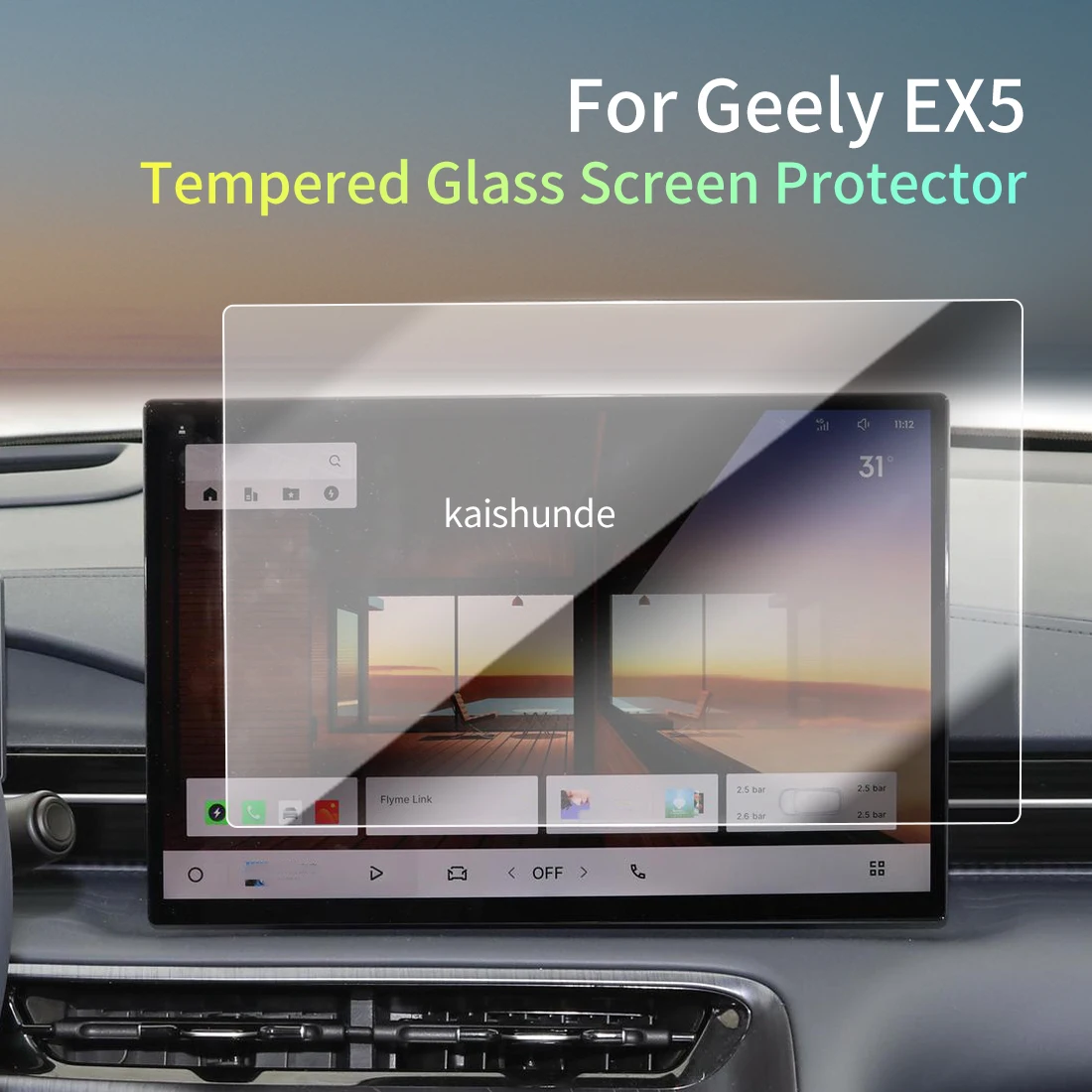 Car Stickers Meters Protector For 25 Geely EX5 Tempered Glass Protective Film Display Navigation Vehicle
Car Stickers Meters Protector For 25 Geely EX5 Tempered Glass Protective Film Display Navigation Vehicle