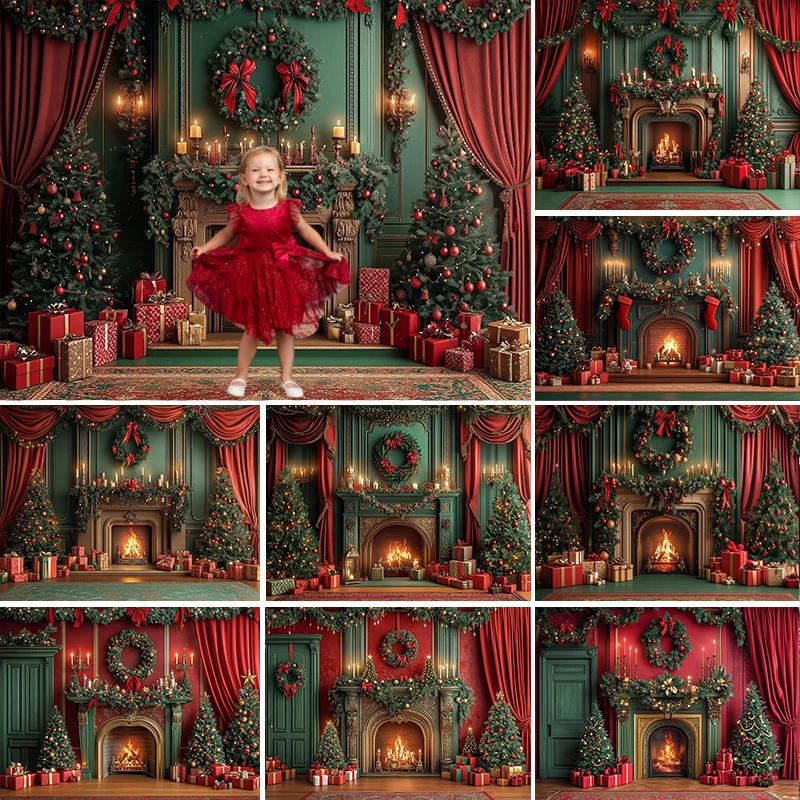 LS MPhotography Background Vintage Christmas Fireplace Texture Gifts Xmas Kids Family Portrait Decor Backdrop Photo Studio
LS MPhotography Background Vintage Christmas Fireplace Texture Gifts Xmas Kids Family Portrait Decor Backdrop Photo Studio