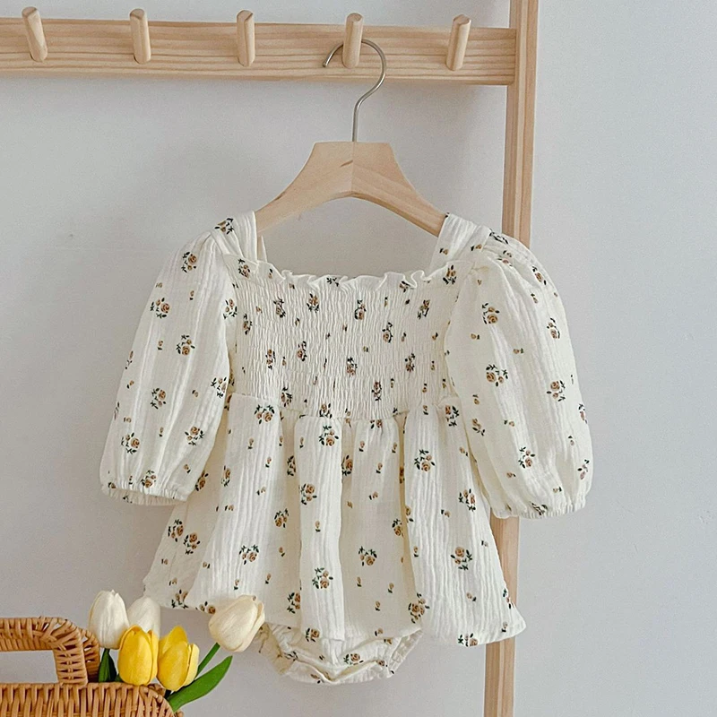 Korean Style Toddler Baby Girl Romper Long Sleeved Cotton Printing Newborn Baby Girl Jumpsuit Autumn Spring Children Clothes
Korean Style Toddler Baby Girl Romper Long Sleeved Cotton Printing Newborn Baby Girl Jumpsuit Autumn Spring Children Clothes