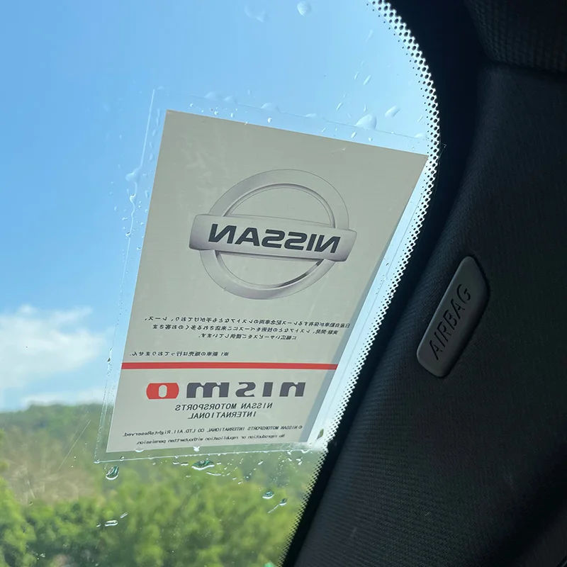1pcs Car Front WIndshleld Statlc Sticker Waterproof Statlc Decal Flt For Nissan X-Trail T32 T31 Qashqai Tiida Teana Car Styling
1pcs Car Front WIndshleld Statlc Sticker Waterproof Statlc Decal Flt For Nissan X-Trail T32 T31 Qashqai Tiida Teana Car Styling