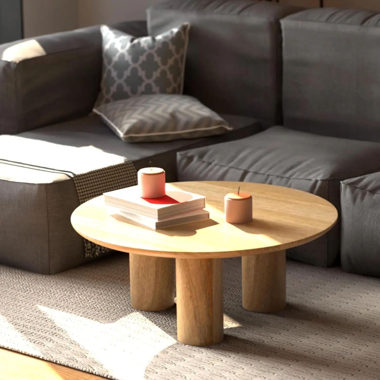 Круглый журнальный столик, журнальный столик из натурального дерева манго с текстурой древесины и прочной отделкой | Идеально для проживания, индивидуальный заказ
Круглый журнальный столик, журнальный столик из натурального дерева манго с текстурой древесины и прочной отделкой | Идеально для проживания, индивидуальный заказ