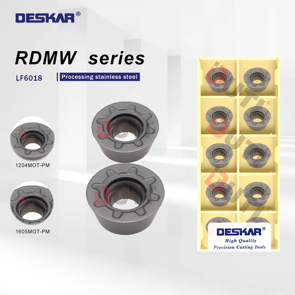 DESKAR 100% оригинал RDMW1204MOT-PM RDMW1605MOT-PM LF6018 Токарный станок с ЧПУ Фрезы Инструменты Обработка твердого сплава Материал Фрезы
DESKAR 100% оригинал RDMW1204MOT-PM RDMW1605MOT-PM LF6018 Токарный станок с ЧПУ Фрезы Инструменты Обработка твердого сплава Материал Фрезы