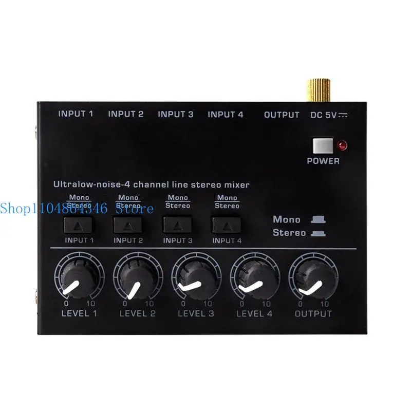 652F Professional Mixer Mini DJ Low Noise Sound Mixer Compact Mixer
652F Professional Mixer Mini DJ Low Noise Sound Mixer Compact Mixer