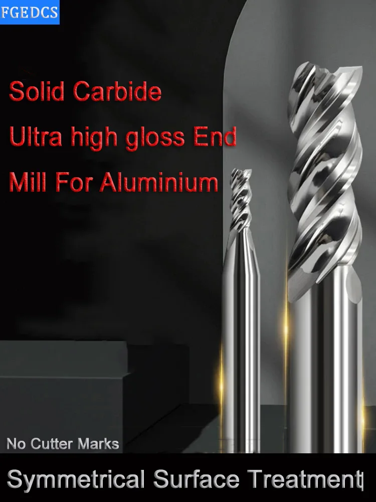 3 Flutes End Mill CNC Solid Carbide For Aluminum Milling Cutter No Cutting Pattern Symmetrical Processing alloy Face Tools 4mm
3 Flutes End Mill CNC Solid Carbide For Aluminum Milling Cutter No Cutting Pattern Symmetrical Processing alloy Face Tools 4mm