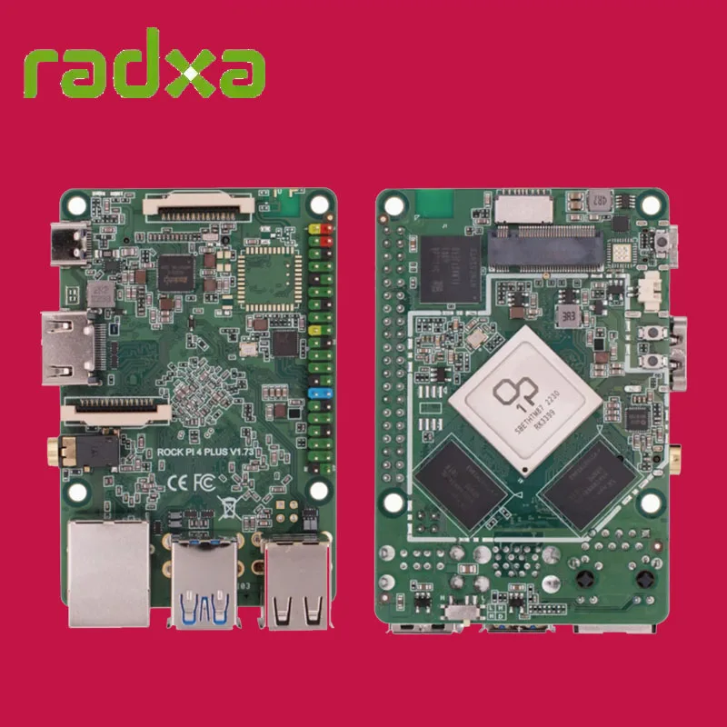 ROCK PI 4A+ High-speed OP1 onboard eMMC RK3399 Cortex6 SBC Single Computer, Support 4K HDMI NVMe SSD
ROCK PI 4A+ High-speed OP1 onboard eMMC RK3399 Cortex6 SBC Single Computer, Support 4K HDMI NVMe SSD