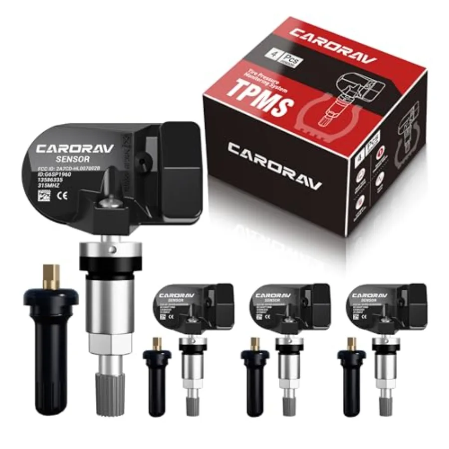 TPMS Sensor GM 4-Pack Tire Pressure Monitoring System Sensor Replacement for GM Chevy GMC Cadillac Buick 315MHz OE Replaces for
TPMS Sensor GM 4-Pack Tire Pressure Monitoring System Sensor Replacement for GM Chevy GMC Cadillac Buick 315MHz OE Replaces for