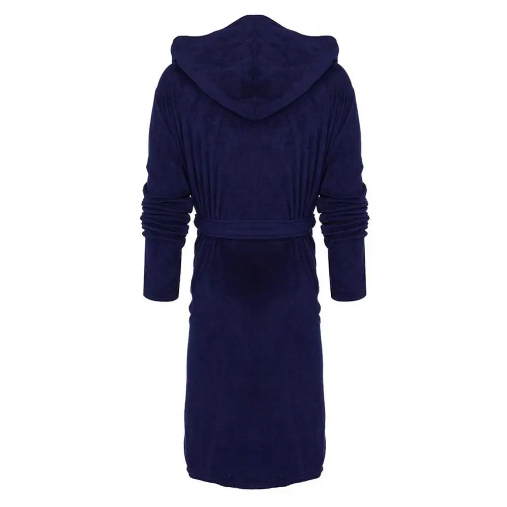 Men Bathrobe Solid Color Skin-touching Anti-freeze Men Flannel Hooded Bath Robe Robe Pajamas for Daily Life
Men Bathrobe Solid Color Skin-touching Anti-freeze Men Flannel Hooded Bath Robe Robe Pajamas for Daily Life