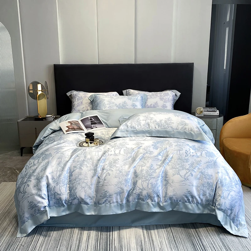 European Style Bedding Set, Soft Duvet Cover, Flat Bed Sheet, Pillowcases, Luxurious, Queen, King Size, #/#
European Style Bedding Set, Soft Duvet Cover, Flat Bed Sheet, Pillowcases, Luxurious, Queen, King Size, #/#