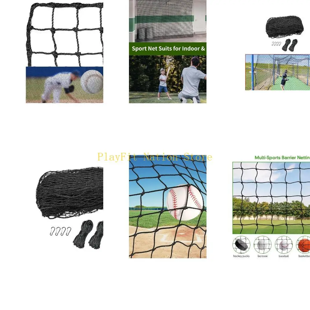 242F Multipurpose Baseball Training Net Field Enclosure Practice Net Baseball Backstop Net Sport Netting Barrier Easy to Use
242F Multipurpose Baseball Training Net Field Enclosure Practice Net Baseball Backstop Net Sport Netting Barrier Easy to Use