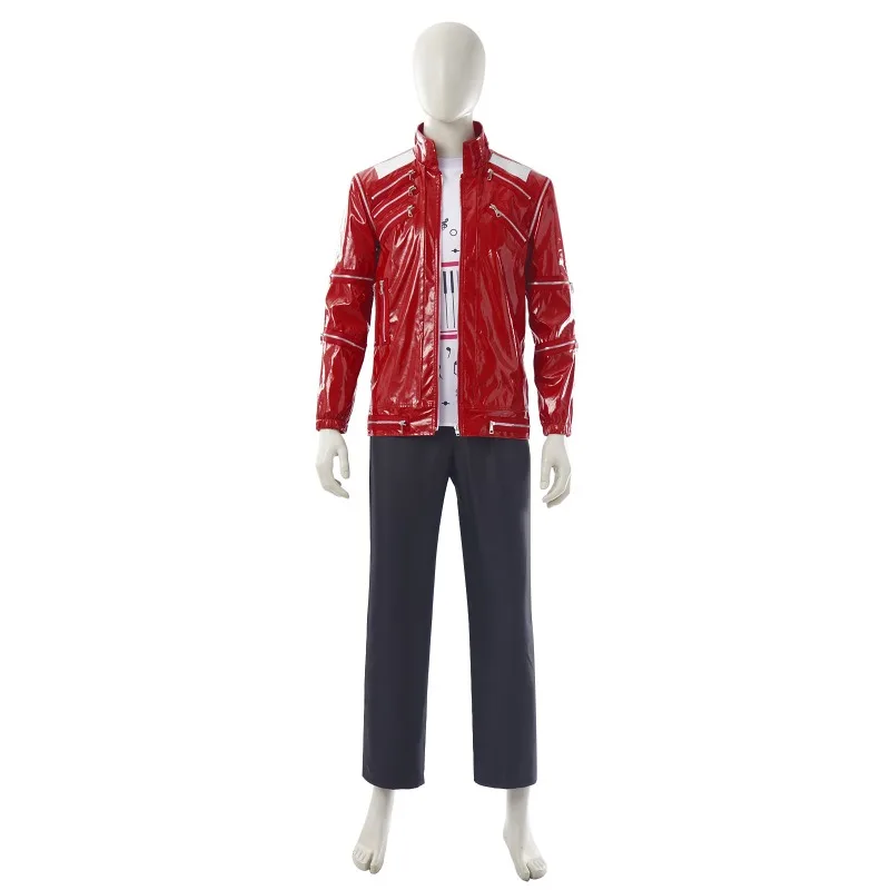 Michael Jackson Cosplay Costume Red Leather Jacket Black Pants Full Set Halloween Carnival Halloween Stage Costumes
Michael Jackson Cosplay Costume Red Leather Jacket Black Pants Full Set Halloween Carnival Halloween Stage Costumes