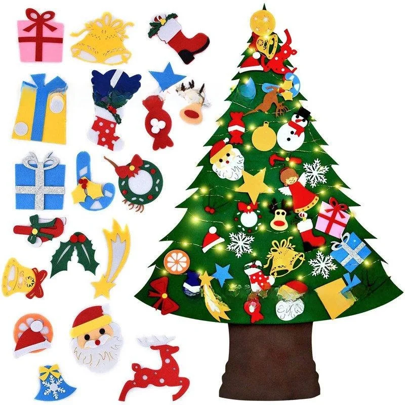 Christmas Tree Lighting Decoration Kit Children's DIY Wall Hanging Decorations 35 Parts 110cm Complete Festive Gift Set
Christmas Tree Lighting Decoration Kit Children's DIY Wall Hanging Decorations 35 Parts 110cm Complete Festive Gift Set