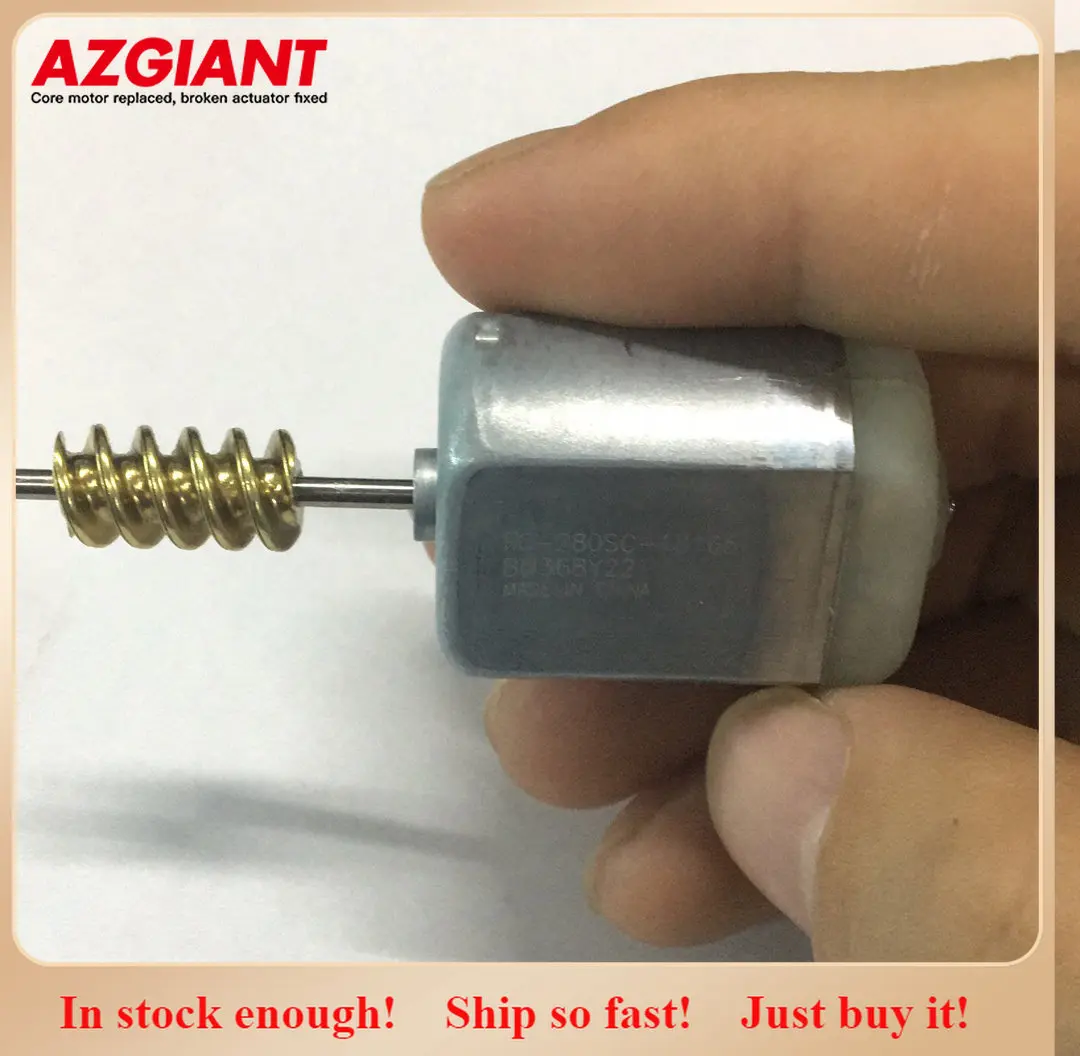 AZGIANT High Quality FC-280SC-18165 Car Door Lock Micro Motor DC12V For Passat B8 Golf Sagitar Door Adapter Original
AZGIANT High Quality FC-280SC-18165 Car Door Lock Micro Motor DC12V For Passat B8 Golf Sagitar Door Adapter Original