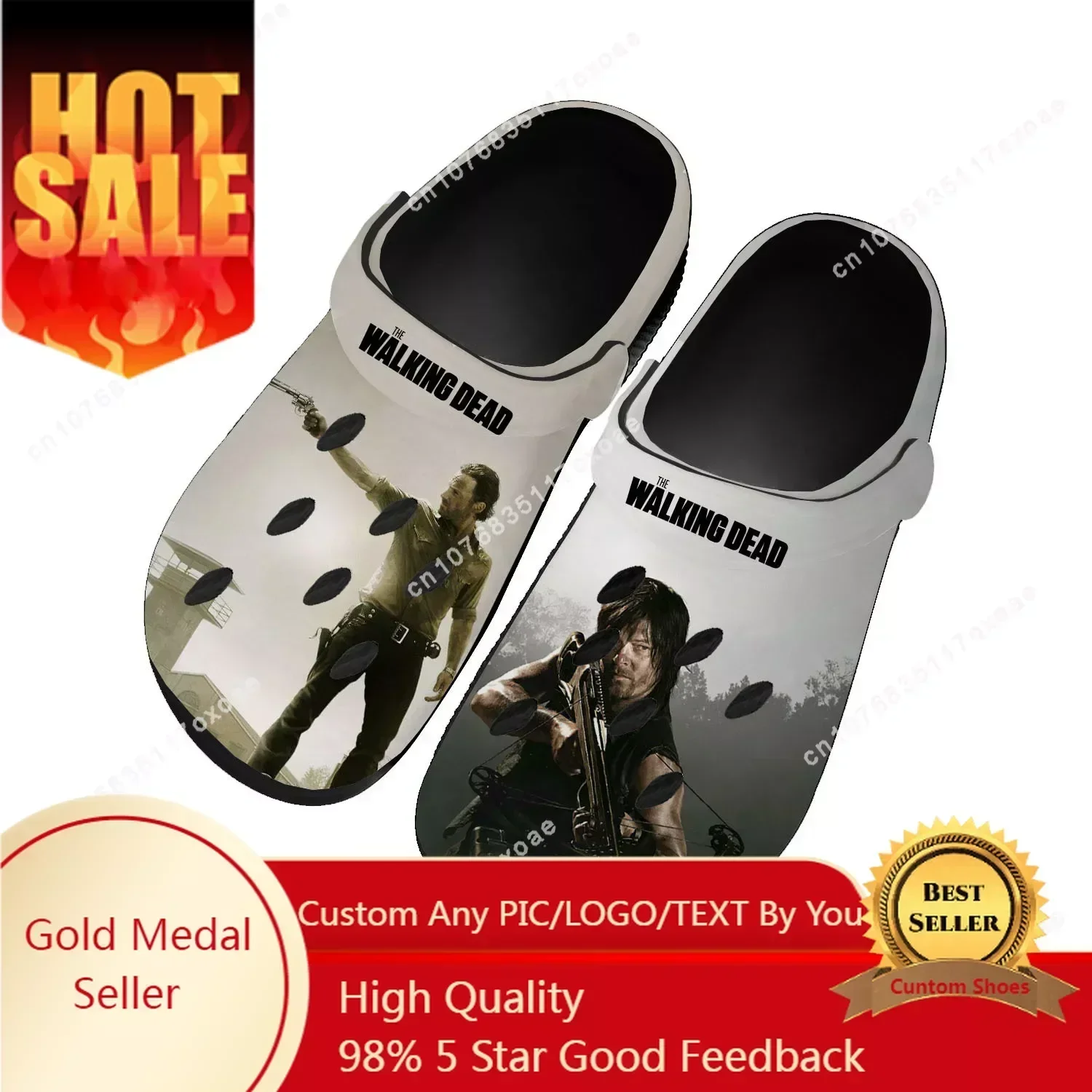 The Walking Dead Horror Home Clog Mens Women Youth Boy Girl Sandals Shoes Garden Custom Made Breathable Shoe Beach Hole Slippers
The Walking Dead Horror Home Clog Mens Women Youth Boy Girl Sandals Shoes Garden Custom Made Breathable Shoe Beach Hole Slippers