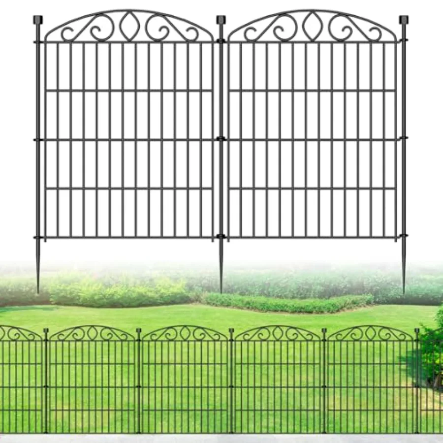Садовый забор из 12 панелей - 76 см (В) x 7,2 м (Д), не требующий копания, нержавеющий металлический высокий барьер от животных для собак и кроликов, декоративный уличный бордюр
Садовый забор из 12 панелей - 76 см (В) x 7,2 м (Д), не требующий копания, нержавеющий металлический высокий барьер от животных для собак и кроликов, декоративный уличный бордюр