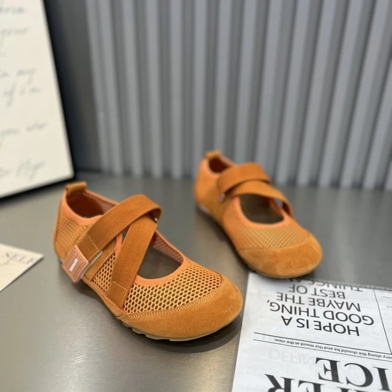 Flat-bottomed Round-head Mesh Sporty, Versatile, Comfortable, Anti-slip, Breathable Women's Single Shoes for Sports Activities
Flat-bottomed Round-head Mesh Sporty, Versatile, Comfortable, Anti-slip, Breathable Women's Single Shoes for Sports Activities