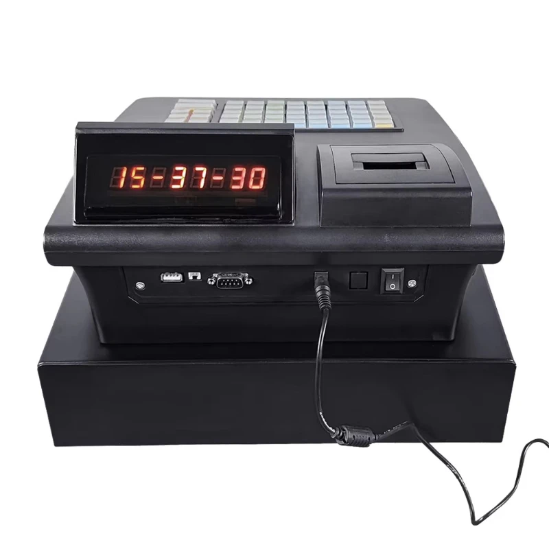 T2 MINI Cash Register Термопринтер с быстрой нагрузкой, компактный размер, денежный ящик для монет, черный
T2 MINI Cash Register Термопринтер с быстрой нагрузкой, компактный размер, денежный ящик для монет, черный