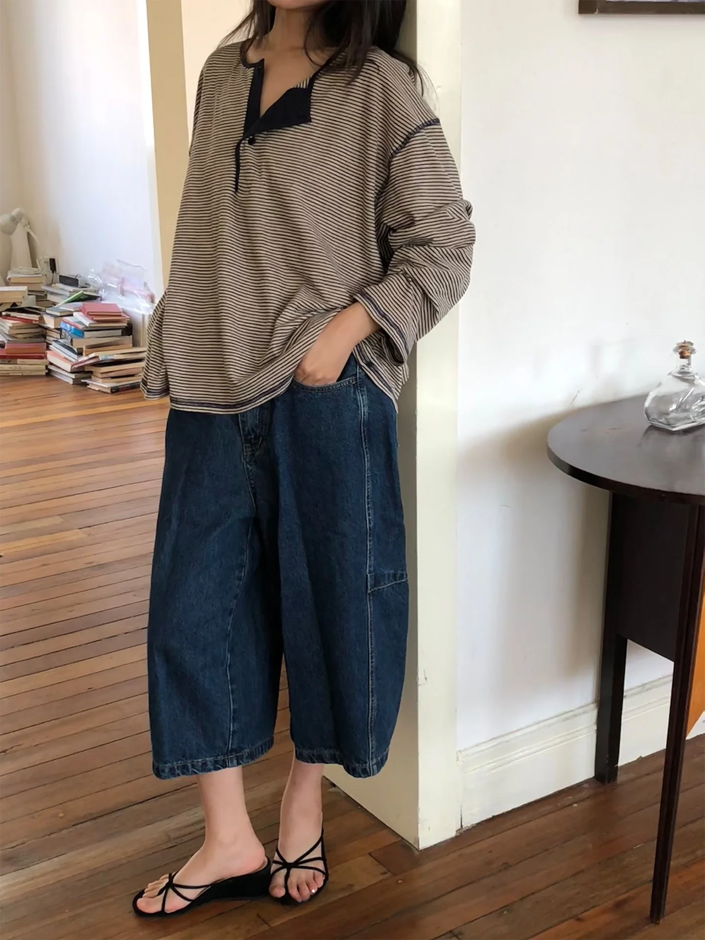 Comfortable Wide Leg Nine Pants Women's Casual Spring Summer 2026 New Arrival Versatile Loose Fit Pure Color Cotton Blend
Comfortable Wide Leg Nine Pants Women's Casual Spring Summer 2026 New Arrival Versatile Loose Fit Pure Color Cotton Blend