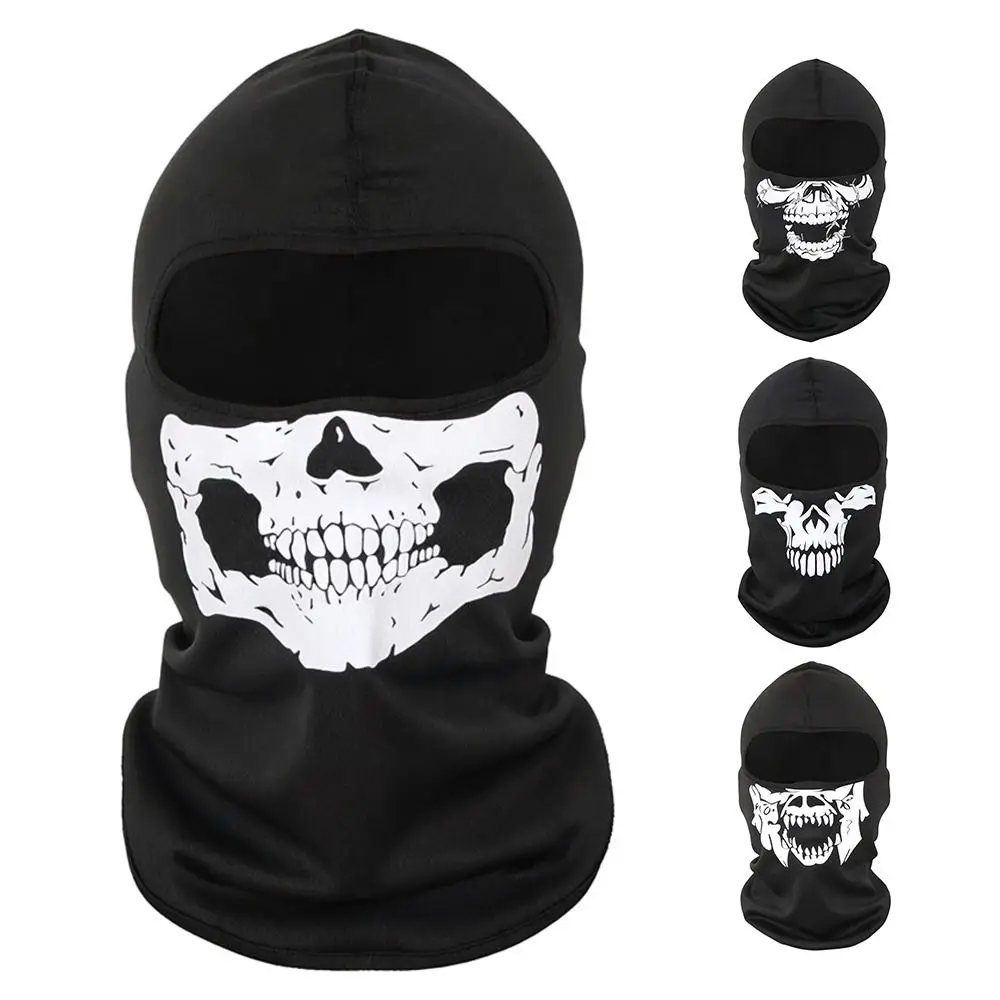 Skull Print Bicycle Balaclava Anti-UV Full Face Design Motorcycle Full Face Mask Windproof Neck Warmer Head Neck Warmer
Skull Print Bicycle Balaclava Anti-UV Full Face Design Motorcycle Full Face Mask Windproof Neck Warmer Head Neck Warmer