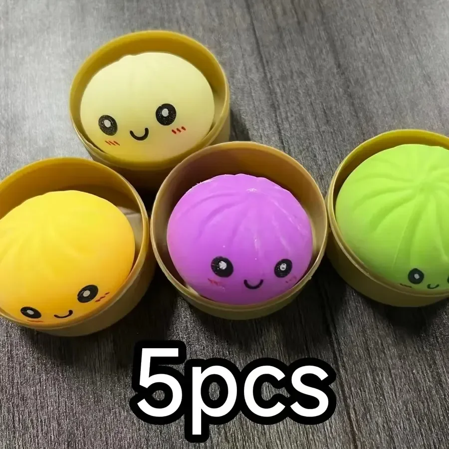 Gift For Her/Him 5pcs Mixed Color Kawaii Bun Squeeze Toys with Mini Steamer
Gift For Her/Him 5pcs Mixed Color Kawaii Bun Squeeze Toys with Mini Steamer