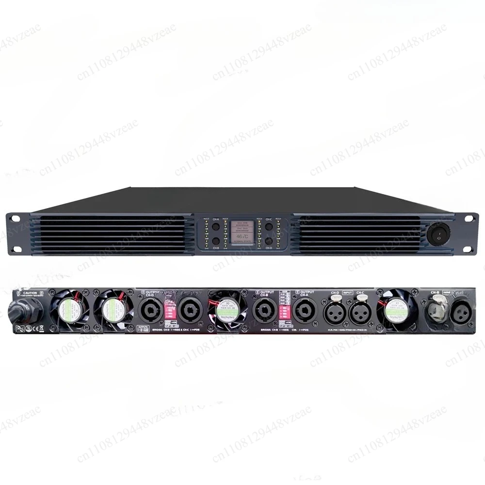 Class D 4 Channels 1U Digital Power Amplifiers 10000 Watt With PFC Professional Audio Amplifier for Subwoofer Line Array Speaker
Class D 4 Channels 1U Digital Power Amplifiers 10000 Watt With PFC Professional Audio Amplifier for Subwoofer Line Array Speaker