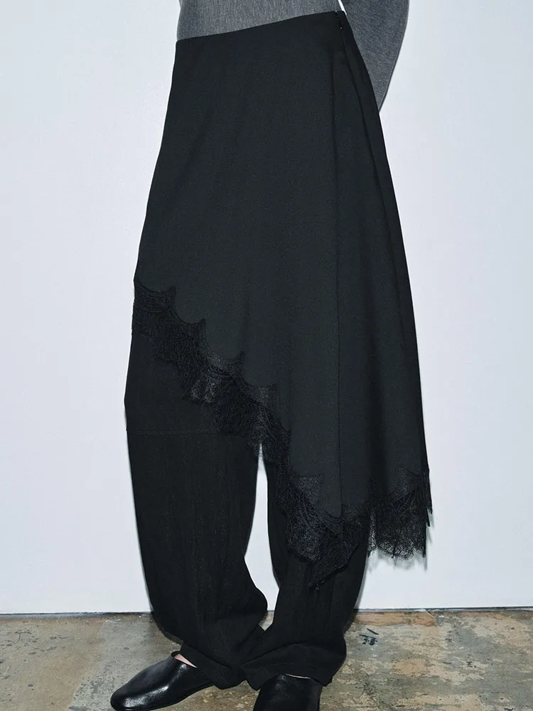 Новинка зимы 2025 года, милая модная универсальная асимметричная кружевная женская одежда со средней талией, этнический сценический костюм
Новинка зимы 2025 года, милая модная универсальная асимметричная кружевная женская одежда со средней талией, этнический сценический костюм