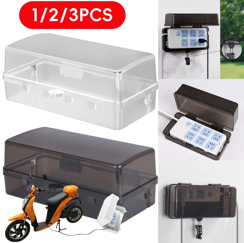 Waterproof Large Outdoor Electrical Box Weatherproof Outdoor Extension Cord Cover Rain-Proof Plug Box Protect Outlet Plug Socket
Waterproof Large Outdoor Electrical Box Weatherproof Outdoor Extension Cord Cover Rain-Proof Plug Box Protect Outlet Plug Socket