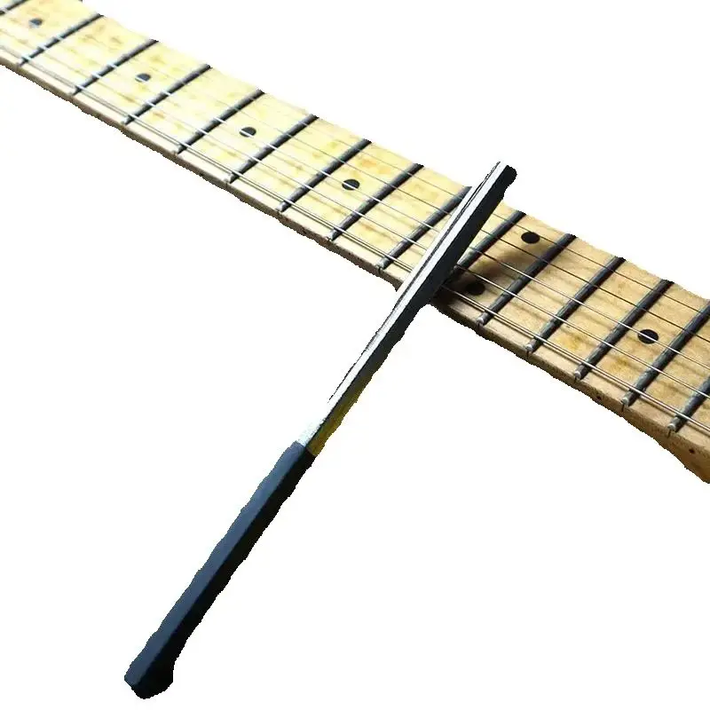 Professional Three-Sided Fret File for Guitar And Bass - Fingerboard Polishing Trimming And Correction Luthier Instrument Tool
Professional Three-Sided Fret File for Guitar And Bass - Fingerboard Polishing Trimming And Correction Luthier Instrument Tool